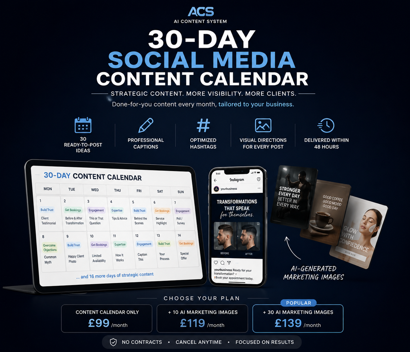 30-Day Social Media Content Calendar